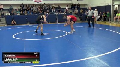 125 lbs Cons. Semi - Landon Smith, Embry-Riddle (Ariz.) vs Vonn Fenn, Southern Oregon