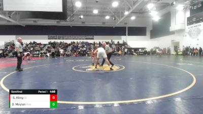 190 lbs Semifinal - Sonny Kling, Canyon Springs vs Daniel Moylan, Poway