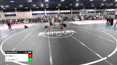 138 lbs Consi Of 128 #2 - Kelton Gonzales, Syracuse WC vs Mauricio Mejia, Unattached