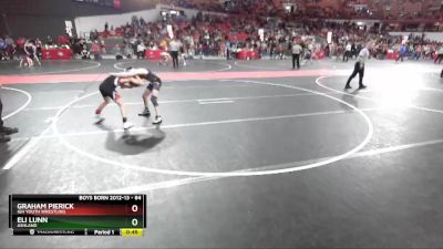 84 lbs Cons. Round 5 - Graham Pierick, IGH Youth Wrestling vs Eli Lunn, Ashland