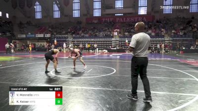 149 lbs Consi Of 8 #2 - Vincent Mannella, Univ Of Pennsylvania vs Kaden Keiser, Appalachian State