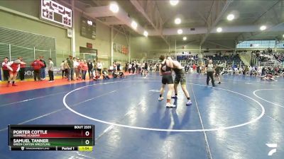 220 lbs Semifinal - Samuel Tanner, Green Canyon Wrestling vs Porter Cottle, Hammers Academy