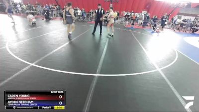 170 lbs Quarterfinal - Caden Young, Askren Wrestling Academy vs Ayden Needham, Team Nazar Training Center