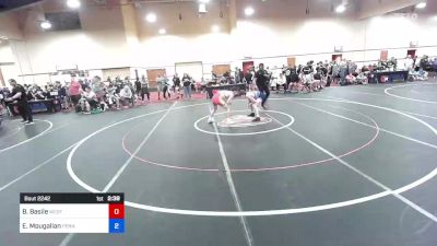 61 kg Cons 8 #1 - Braden Basile, West Point Wrestling Club vs Evan Mougalian, Pennsylvania RTC