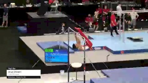 Arun Chhetri - High Bar, Gym Olympica - 2021 US Championships