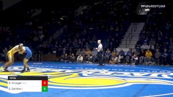 157 lbs Colten Carlson, SDSU vs Dewey Krueger, Wyoming