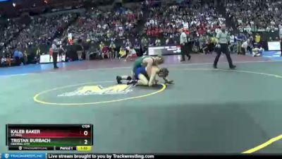 Semifinal - Kaleb Baker, St. Paul vs Tristan Burbach, Central City