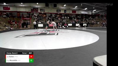 285 lbs Champ. Round 2 - Lloyd Reynolds, UW-Parkside vs Jacob Dykes, Southwest Minnesota State