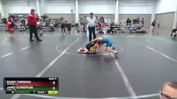 68 lbs Round 3 (4 Team) - Randy Chrisman, VA Elite vs James Schreffler, SMWC