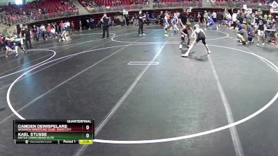 85 lbs Quarterfinal - Kael Stusse, Battle Creek Brave Elite vs Camden DeWispelare, Monarch Wrestling Club - David City