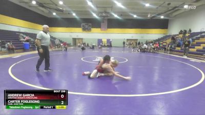 113 lbs Cons. Round 4 - Carter Foglesong, Carl Junction vs Andrew Garcia, Greater Heights Wrestling