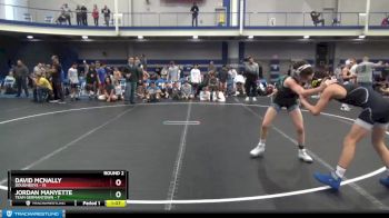 92 lbs Round 2 (8 Team) - David McNally, Doughboys vs Jordan Manyette, Team Germantown