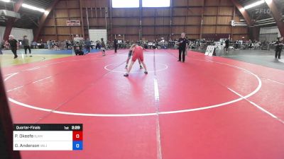 132 kg Quarterfinal - Patrick Okeefe, Sjvhs vs Dean Anderson, Valiant College Prep