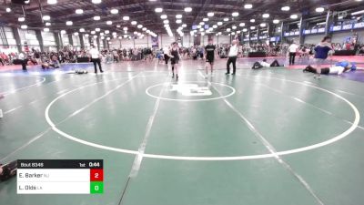 170 lbs Consi Of 32 #1 - Ethan Barker, NJ vs Landon Olds, LA