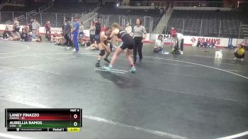 W 164 lbs Round 3 (3 Team) - Aurellia Ramos, Utah vs Laney Finazzo, Kansas