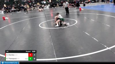 141 lbs Finals (2 Team) - Kaden Stanley, Central Missouri vs Kieran Thompson, Adams State