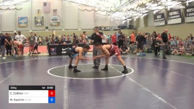 65 kg Consi Of 32 #1 - Chris DeBien, Chattanooga vs Matt Kazimir, New York City Regional Training Center