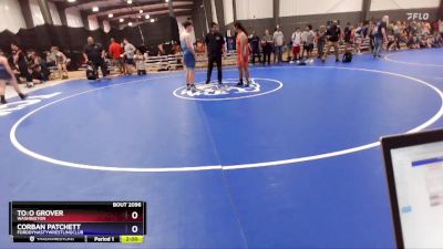 215 lbs 1st Place Match - To:o Grover, Washington vs Corban Patchett, FordDynastyWrestlingClub