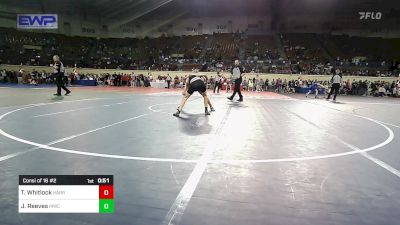 94 lbs Consi Of 16 #2 - Ty Whitlock, Harrah vs Joseph Reeves, Midwest City Bombers