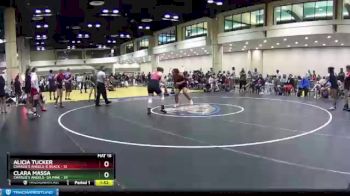 165 lbs Round 8 (10 Team) - Alicia Tucker, Charlie`s Angels-IL Black vs Clara Massa, Charlie`s Angels- GA Pink