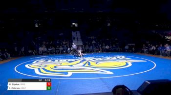 165 lbs Billy Bigelow, Oregon State vs Logan Peterson, South Dakota State