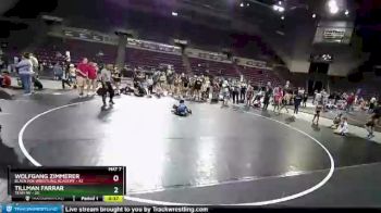 45 lbs Round 2 (10 Team) - Wolfgang Zimmerer, Black Fox Wrestling Academy vs TILLMAN FARRAR, Team NV