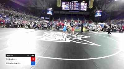 120 lbs Cons 64 #1 - Ryder Newton, Washington vs Carter Katherman, Minnesota