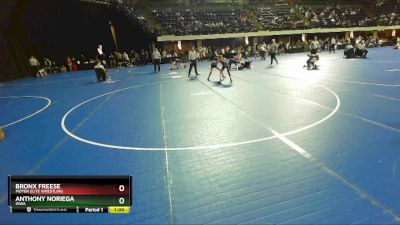 75 lbs Quarterfinal - Anthony Noriega, Iowa vs Bronx Freese, Moyer Elite Wrestling