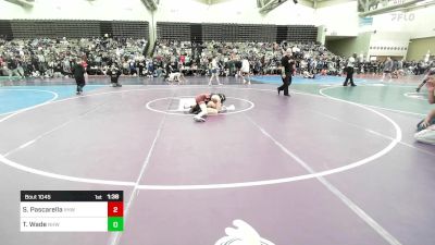 85-I lbs Quarterfinal - Santino Pascarella, VHW vs Thomas Wade, North Hunterdon, NJ