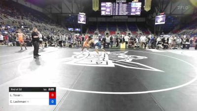 220 lbs Rnd Of 32 - Leonardo Tovar, Illinois vs Calvin Lachman, Pennsylvania