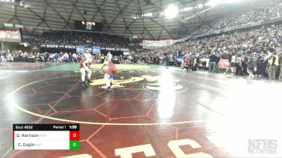 4A 145 lbs Champ. Round 1 - Chase Eaglin, South Kitsap vs Quaid Harrison, Mt. Si