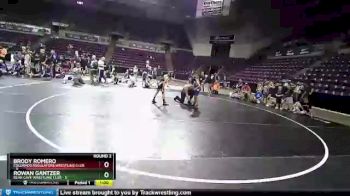 59 lbs Round 2 (10 Team) - Rowan Gantzer, Bear Cave Wrestling Club vs Brody Romero, Colorado Regulators Wrestling Club