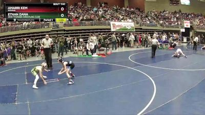 67 lbs Quarterfinal - Amarri Kem, Ravage vs Ethan Dana, Zion Thunder Wrestling Club