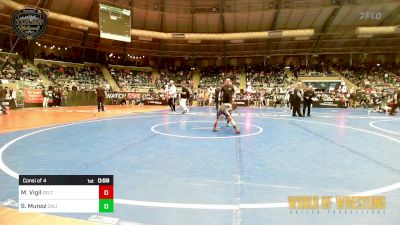 54 lbs Consi Of 4 - Madison Vigil, Duran Elite vs Sofia Munoz, California Grapplers