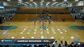 Sunrise Mountain - School Cheer [2021 VARSITY SONG/POM ADV Day 1] 2021 USA Arizona Regional II