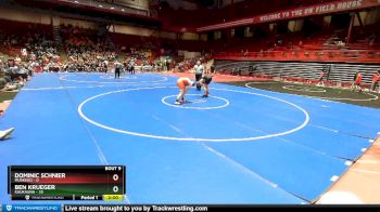 285 lbs D1 - Semi-finals (fri 7:30pm.) - Ben Krueger, Kaukauna vs Dominic Schnier, Muskego