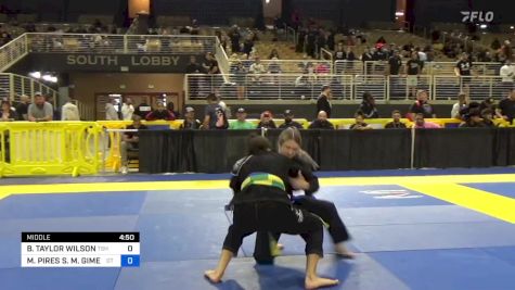 BRYN TAYLOR WILSON vs MARIA PIRES S. M. GIMENIS 2024 Pan Jiu Jitsu IBJJF Championship