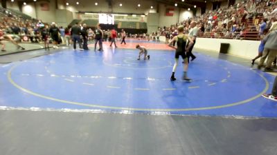 65 lbs Quarterfinal - Kylar King, Dendy Trained Wrestling vs Mason Lee, Pedraza Wrestling