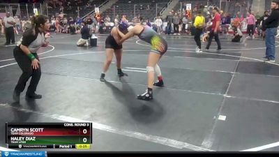 144 lbs Cons. Round 3 - Haley Diaz, Team Utah vs Camryn Scott, Team Colorado