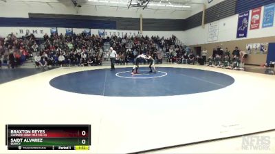 106 lbs Semifinal - Braxton Reyes, Lakeside (Nine Mile Falls) vs Saidt Alvarez, Quincy