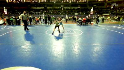 60 lbs Semifinal - Ava Clemens, Iron Horse vs Alivia Fowler, Upper Township