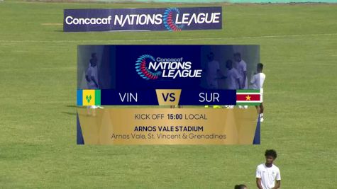 Full Replay: St. Vincent and the Grenadines vs. Suriname | 2019 CNL League B