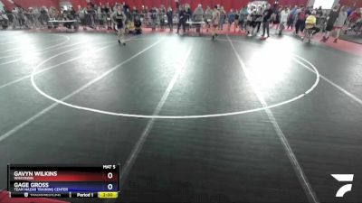 114 lbs Cons. Semi - Gavyn Wilkins, Wisconsin vs Gage Gross, Team Nazar Training Center