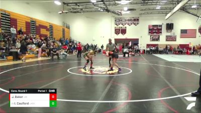 106 lbs Cons. Round 1 - Isabel Caulford, Lafayette vs Jaselyn Baker, John I. Burton