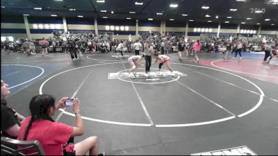 130 lbs Round Of 64 - Kiwi Dizon, Paw vs Natalie Rushmeyer, Cwc