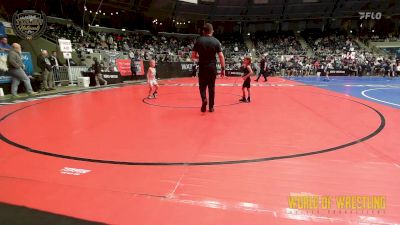 43 lbs Semifinal - Holten Smith, The Best Wrestler vs Lincoln Rich, Massa's Maniacs