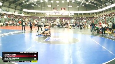 190 lbs Cons. Round 5 - Jayden Kiell, Tottenville-PSAL vs Hunter Lavigne, Horseheads Sr HS