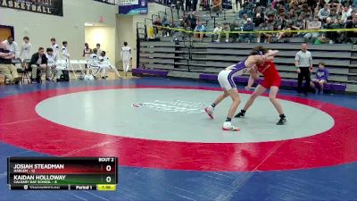 120 lbs Round 1 (16 Team) - Josiah Steadman, Harlem vs Kaidan Holloway, Calvary Day School