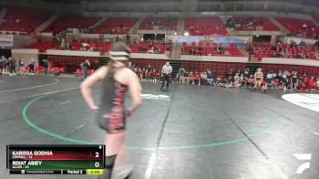 145 lbs 2nd Wrestleback And Semi-finals(16 Team) - Cassie Bonacci, Coppell vs Morgan Schuster, Allen