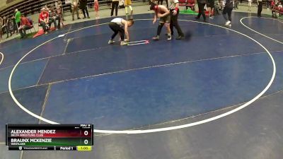 Semifinal - Braunx McKenzie, WESTLAKE vs Alexander Mendez, Delta Wrestling Club